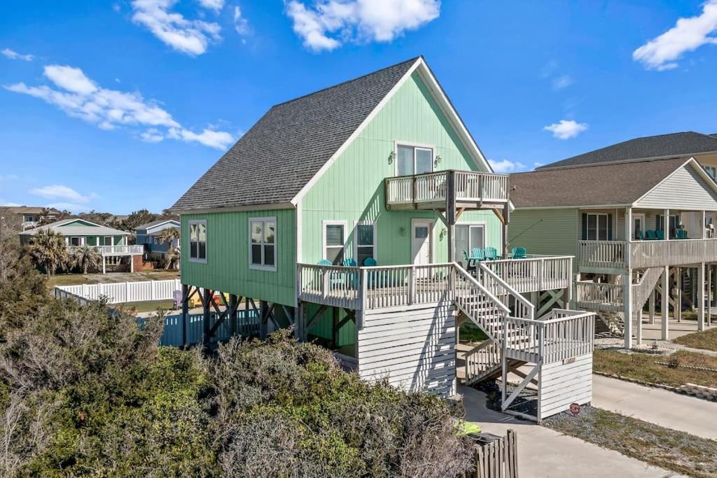 Pool Haven Ocean View Villa Oak Island Exterior photo